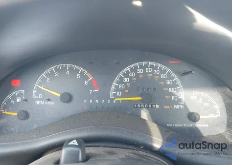 2000 Pontiac Grand Prix Gt из США, поврежденный, VIN 1G2WP52K2YF157107